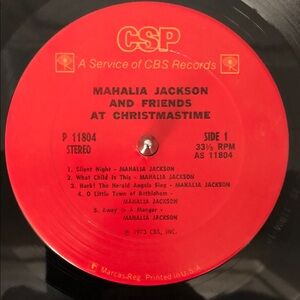 Mahalia Jackson And Friends ‘At Christmastime’ 1973